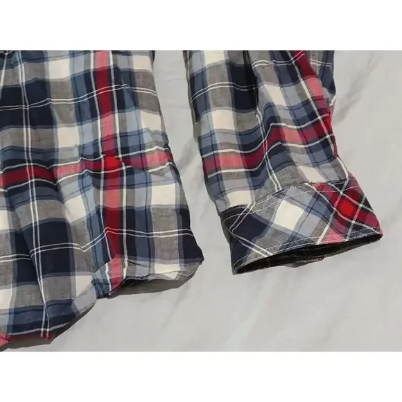 Torrid Men 100% Checkered Cotton Shirt Sz XL- Ships Same Business Day! - Picture 9 of 10